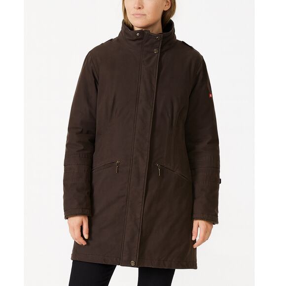 Wellensteyn Darling Parka Coat Jacket in Chocolate Brown - Picture 1 of 10